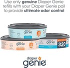 Diaper Genie Essentials Round Refill 8-pack  Holds Up To 2560 Newborn Diapers 
