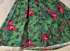 Traditional Authentic Hand-made Girl   s Polish Folk Skirt  top And Head-dress   