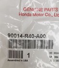  qty 1  Genuine Plug Hole Coil Cover Bolt B 90014-r40-a00