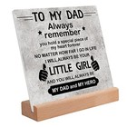 Gift For Dad From Daughter  Dad Birthday Gift Acrylic Plaque  Dad Gifts From 