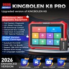 2026kingbolen K8 Pro All System Bidirectional Diagnostic Scanner Ecu Coding Tpms