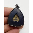 Phra Pidta Lp Kaew Pendant Wat Kluerwan Temple Thai Buddha Amulet
