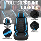 Mitsubishi Eclipse Cross 2018-2026 Seat Covers Nappa Leather Black Blue 5 Seats