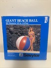 Vintage Inflatable Giant Beach Ball Sevylor B9 42    1 07 M Diameter Nos    Bin Y