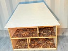 Vintage Wooden Dolls House 1980s Two Storey Toy House Miniature Dollhouse Playse