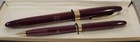Vintage Sheaffer s Snorkel Fountain Pen   Pencil Set 14k Gold Nib Admiral