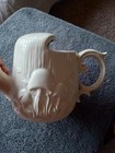 Vintage Glazed Ceramic Elegant Mushroom Watering Pot  Signed And Dated