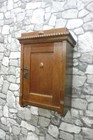 Antique Wooden Bathroom Cabinet Wall Cabinet Hanging Cabinet Oak Wood