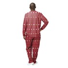 Foco Men s Nfl San Francisco 49ers Primary Team Logo Ugly Pajama Set