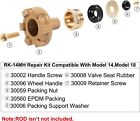 For Woodford Repair Kit Rk-14mh Model 14 Model 18 Outside Faucet Metal Handle