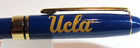 Ucla Imprinted Ballpoint Pen Heavy Metal Body velvet Pouch
