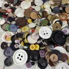 Large Lot Of Vintage Buttons Over 5 Lbs Of Used Mixed Buttons For Diy Crafts