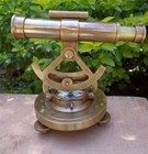 5  Alidade Compass - Brass Theodolite - Navigation Ship Survey Instrument Gift