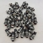 Large Lot Of Chicago Miniature 5200-232 Panel Light Socket W red Lens
