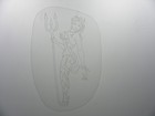 Vintage Acetate Stencil  she Devil   Tattoo Stencil 
