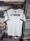 Adidas Fc Bayern Munich Soccer Jersey White Navy Red T-mobile Sponsor Size L
