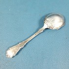 Vtg 1847 Rogers Bros A1 Silver Plated Floral Embossed Sugar Spoon