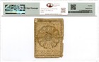 Continental Currency Fr cc-20 February 17  1776  1 3 Pmg Vf-20  fugio Note 