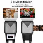 35mm Slide Viewer  3x Magnification And Desk Top Led Lighted Illuminated Viewing