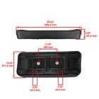 Caltric Complete Seat For Kawasaki Mule 610 Kaf400 4x4 2006-2015 