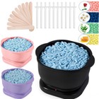 Professional Wax Warmer Heater Hair Removal Depilatory Waxing Kit W  Beans Stick