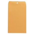 100 Pcs Clasp Envelopes 6  x9   Kraft Shipping Mailing Gummed Business Manila