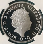 1oz Silver 2016 Britannia Ngc Pf-70 Ultra cameo Ltd Gb Label 