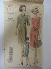 Rare Vtg 60 s Vogue 5557 Special Design Dress Sewing Pattern Women Sz 12
