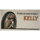 Kelly Tire Ink Blotter It Cost No More To Buy A Kelly 1920s Antique Vintage 6x3 