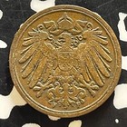1898-f Germany 1 Pfennig Lot t4148 Better Date