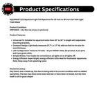 Aquaneat Led Aquarium Light Full Spectrum 30  To 38  Fish Tank Light Universal