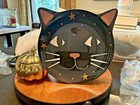Pottery Barn Disney Halloween Holiday Party Black Cat Kids Dinner Party Set 12 -