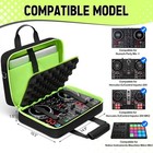 Dj Controller Case Compatible For Numark Party Mix Ii With 14  Laptop Compartmen
