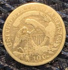 1835 Capped Bust Silver Dime 10c Liberty Philadelphia Circulated Uncertified