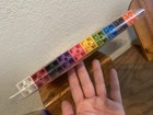 100 Manipulative Linking Cubes Blocks Learn Math Count Numbers Stem Home School