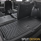 Cargo Mat With Backrest Mats For Volkswagen Vw Atlas 2018-2025 2026 Car Mat Acce