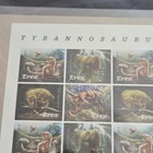Usps Tyrannosaurus Rex Dinosaur Forever Usa Stamp Sheet 2019 Mnh Multicolor