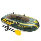 Intex Seahawk 2 Inflatable Boat 2 Persons Heavy Duty