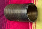 Vintage Golden Slinky In Green Felt Box