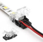 2pin Led Connector Adapter Cable Solderless 5050 5630 Single Color Light Strips