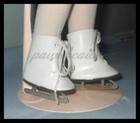 White 2  X 15 16  Doll Ice Skates Shoes Fit Glitter Girls 14  Toni Besty Mccall