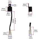 Led Flasher Relay 2 Pin Plug For Yamaha R1 R6 Turn Signal Flash Controller Blink