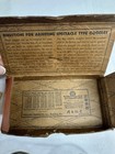Vintage Willson Industrial Safety Spectacle Goggles Glasses Round Metal Wire Box