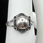 Vintage Ball Design 925 Sterling Silver Ring Child s Size 4 25 Signed