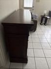 Brown Dark Wood 4-drawer Dresser Solid Freestanding Bedroom Furniture