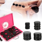 20pcs Hot Spa Rock Basalt Stone Natural Massage Stones Therapy Kit W heater Box