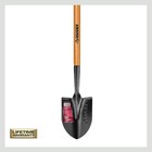 Digging Shovel Hardwood Handle 47 In  - Floral Steel Tempered Blade Garden Tool