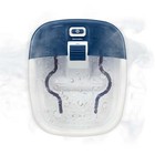Deluxe Foot-spa With Heat  Massaging Bubbles  Acupressure Attachments