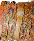 Lot Antique Paper Dolls   Clothing 1940 s And 1950 s