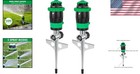Durable Gear Drive Sprinklers With Metal Spike - Effortless Garden Irrigation